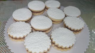 Cómo hacer ALFAJORES de Maicena  Los más deliciosos 😋 [upl. by Sirovaj468]