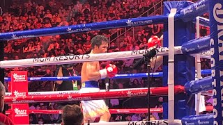 Manny Pacquiao vs Yordenis Ugas FULL FIGHT VLOG  LAS VEGAS [upl. by Akaya177]