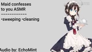 Maid confesses to you ASMR  Anime Roleplay [upl. by Atiragram]