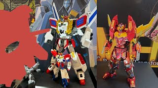 Takara Tomy TSpark Exkizer Rodimus GaoGaiGar Leo Prime [upl. by Aileve]