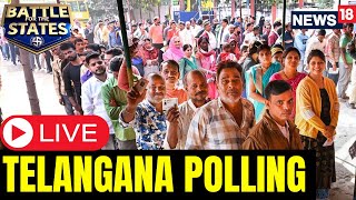 Telangana Elections 2023 LIVE  Telangana Assembly Polls Live  Assembly Elections 2023  N18L [upl. by Suzanne876]