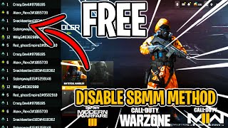 How to DISABLE SBMMREVERSE BOOST in WarzoneMW3 FULL GUIDE [upl. by Ilenna]