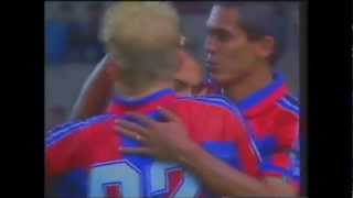 Robert Prosinecki amp Ronaldo magic vs AEK Larnaca  Barcelona 19961997 [upl. by Gabler337]