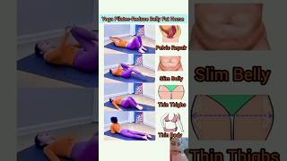 Yoga Pilates Reduce Belly Fat part 240yoga weightloss bellyfatloss shorts [upl. by Pietrek356]