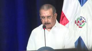 Une Déclaration conjointe entre SEM Michel Joseph Martelly amp SEM Danilo Medina [upl. by Ahsi847]