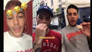 SFERA LANCIA FRECCIATINE A FEDEZ EMIS KILLA SFOTTE I VEGANI LAZZAGUETONY [upl. by Frohne]