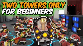 How to Solo Skibidi Event for Beginners  Tower Defense Simulator  ROBLOX [upl. by Moriarty641]