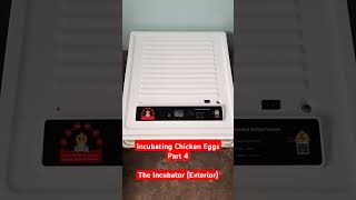 Incubating Chicken Eggs Part 4  The Incubator Exterior [upl. by Stanwood]