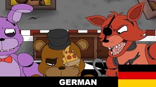 CHEESY DEATH Five Nights at Freddys Animation German FanDub  Outtakes [upl. by Betteanne288]