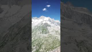 The Aletsch glacier from the Eggishorn glacier eggishorn ice fiesch konkordiaplatz [upl. by Atalayah]