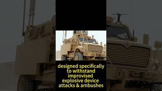 MRAP Mine Resistant Ambush Protected Military Weapon Insane Information shorts military weapon [upl. by Swarts]