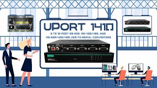 quotTransform Your Interface with Moxa UPort 1410 Plug and Play Serial Port Expansionquot [upl. by Agamemnon750]