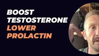 How to lower Prolactin in Men  Prolactin decreases Testosterone [upl. by Wauters]