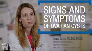 Signs and Symptoms of Ovarian Cysts [upl. by Anastase]