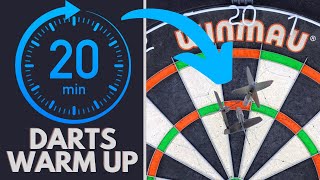 How To Warm Up To Throw GREAT Darts  Interactive Warm Up [upl. by Wollis]