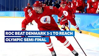 ROC 🆚 Denmark 🏒 Highlights  Mens Ice Hockey Beijing 2022 [upl. by Kuebbing]