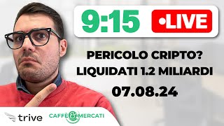 FORTI LIQUIDAZIONI nel mercato CRIPTO Come comportarsi [upl. by Marijn570]