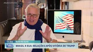 BRASIL X EUA RELAÇÕES APÓS VITÓRIA DE TRUMP [upl. by Astrid422]