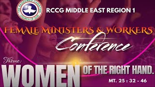 RCCG Middle East Region 2024 FEMALE MINISTERS amp WORKERS CONFERENCE [upl. by Malvino]