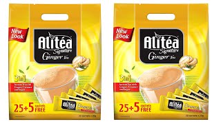 Alitea Signature Ginger Instant Tea 3 in 1  30 Sachets x 20gms [upl. by Isabeau16]