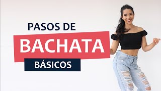 Aprende 4 pasos de BACHATA  100 recomendado [upl. by Arteid]