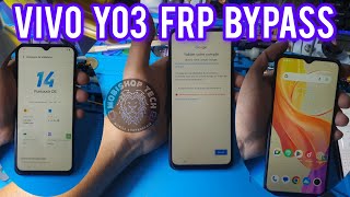 Vivo Y03 V2332 Google Account Remove Without PC  Vivo Y03 FRP Bypass Android 14 [upl. by Eronel]