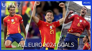 EURO 2024 SPAIN All Goals  Yamal Oyarzabal Merino [upl. by Nortal]