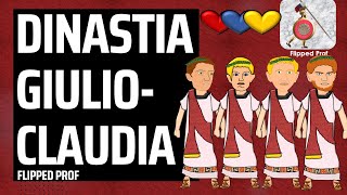 Tiberio Caligola Claudio e Nerone La Dinastia Giulio Claudia in 6 minuti [upl. by Black]