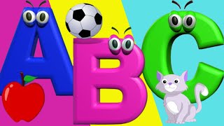 The Letter A Song  ABC Songs for Kids  Learn the alphabet [upl. by Ful670]