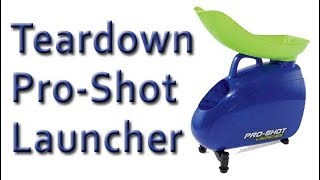 Teardown ProShot Launcher Tennis Ball [upl. by Flan]