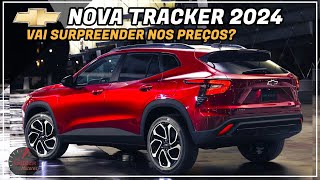 CHEVROLET TRACKER 2024 SUV SUBCOMPACTO PODE APOSENTAR O CRUZE [upl. by Morgun]