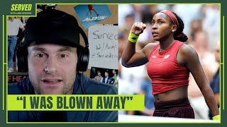 RODDICK on COCO GAUFF sessions [upl. by Eyllek]