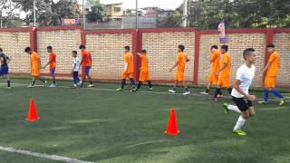 Entrenamiento Tecnico de futbol control y pase [upl. by Migeon]