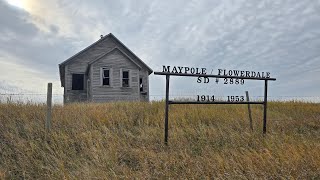 One Room School House East Central Alberta [upl. by Eihcra]