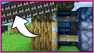 NIE WIEDER Kohle farmen Holzkohle farm Minecraft 121 [upl. by Aleetha]