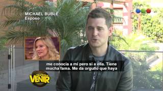 El tierno mensaje de Michael Bublé a Luisana Lopilato  Gracias Por Venir [upl. by Laerdna]