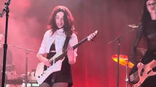 St Vincent Manchester Albert Hall 141024 Performing Flea [upl. by Anoo]