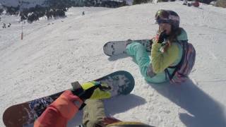 Snowboarding in Andorra 2017 quotGrandvaliraquot GoPro [upl. by Barbra]