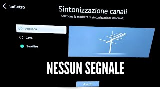 Cosa fare se non si vedono i canali sulla Smart TV Verifica guasto Saba  Ok  LG  Samsung [upl. by Alik264]