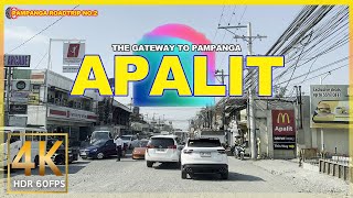 APALIT Pampanga Road Trip No 2 The Gateway to Pampanga  4K Driving Tour [upl. by Ahswat]