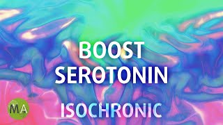 Boost Serotonin  Dopamine Uplifting Ambience 10Hz Isochronic Tones 528Hz [upl. by Tristas]