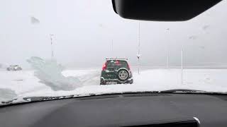 Nuuk airport south road conditions 24102024 [upl. by Carrington27]