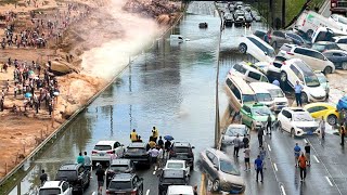 Canada is in Tears Toronto is underwater flooding and heavy rain in Ontario [upl. by Plath]