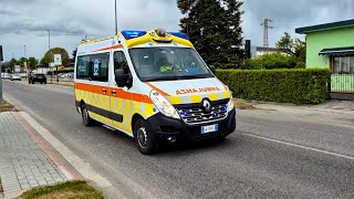 Castel Monte Ambulanza  Castel Monte Ambulance Treviso  responding [upl. by Irep]