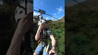 Zipline Mauritius  Casela Nature Park shorts [upl. by Aved562]