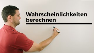 Wahrscheinlichkeiten berechnen die quotErstenquot nur die quotErstenquot genau 2 Mathe by Daniel Jung [upl. by Ahcilef]