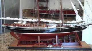 Bluenose model ship [upl. by Toback]