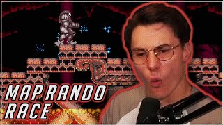 The Disrespect  Map Rando Race  Super Metroid [upl. by Haniraz]