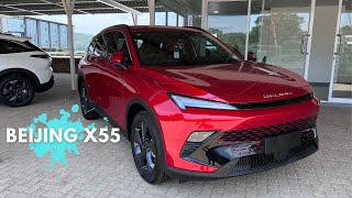 2022 BAIC Beijing X55 review  Power Rivals Features and Cost of ownership [upl. by Aset934]