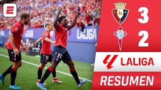 Osasuna cumplió fue superior y se impuso 32 al Celta de Vigo Curioso Hubo 2 autogoles  La Liga [upl. by Humfrid341]